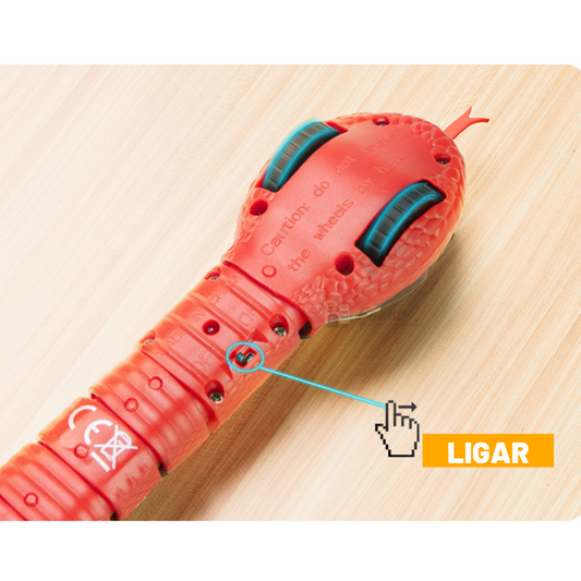 Brinquedo de cobrinha interativa - Snake®