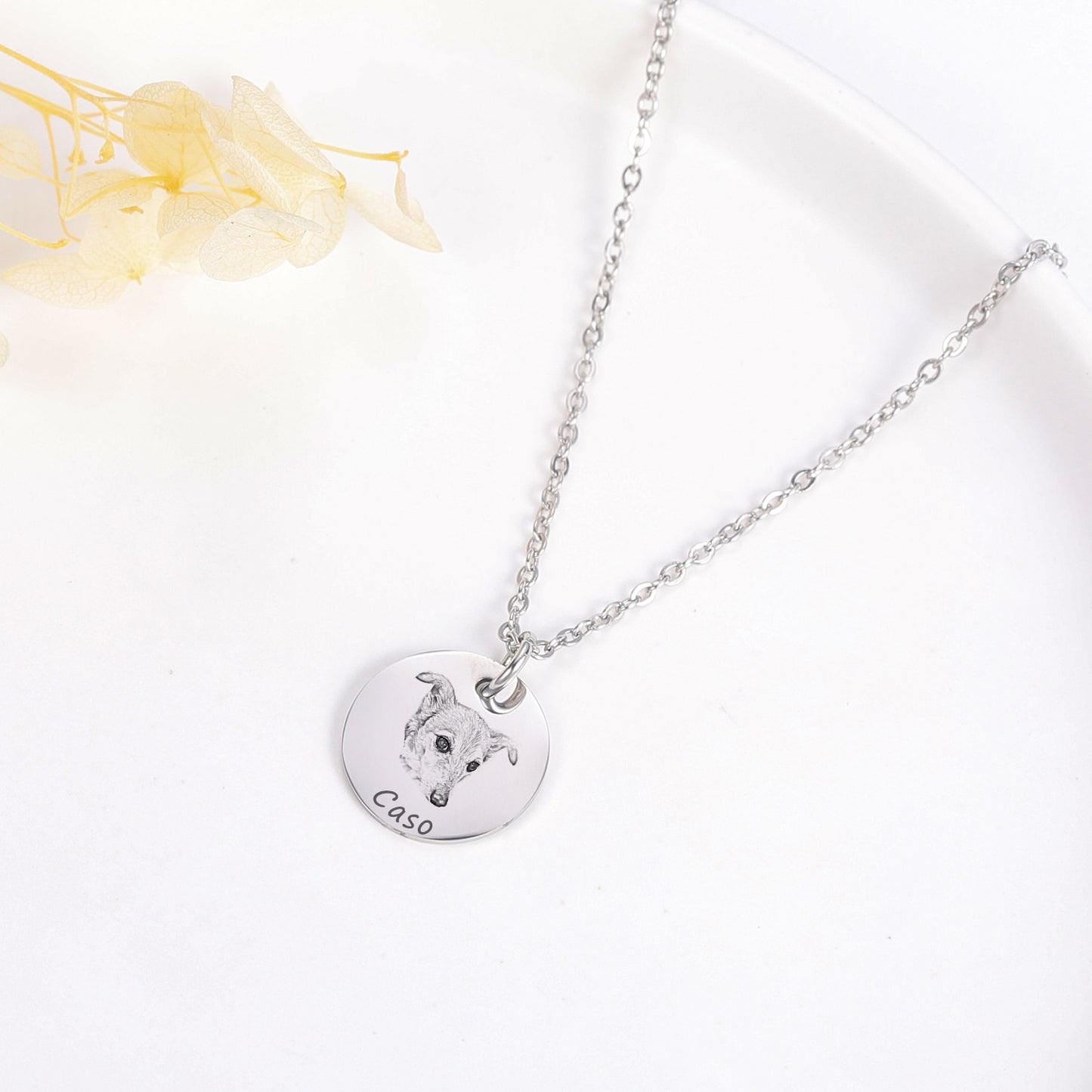 Colar Personalizado com foto do seu pet - Forever Amor®