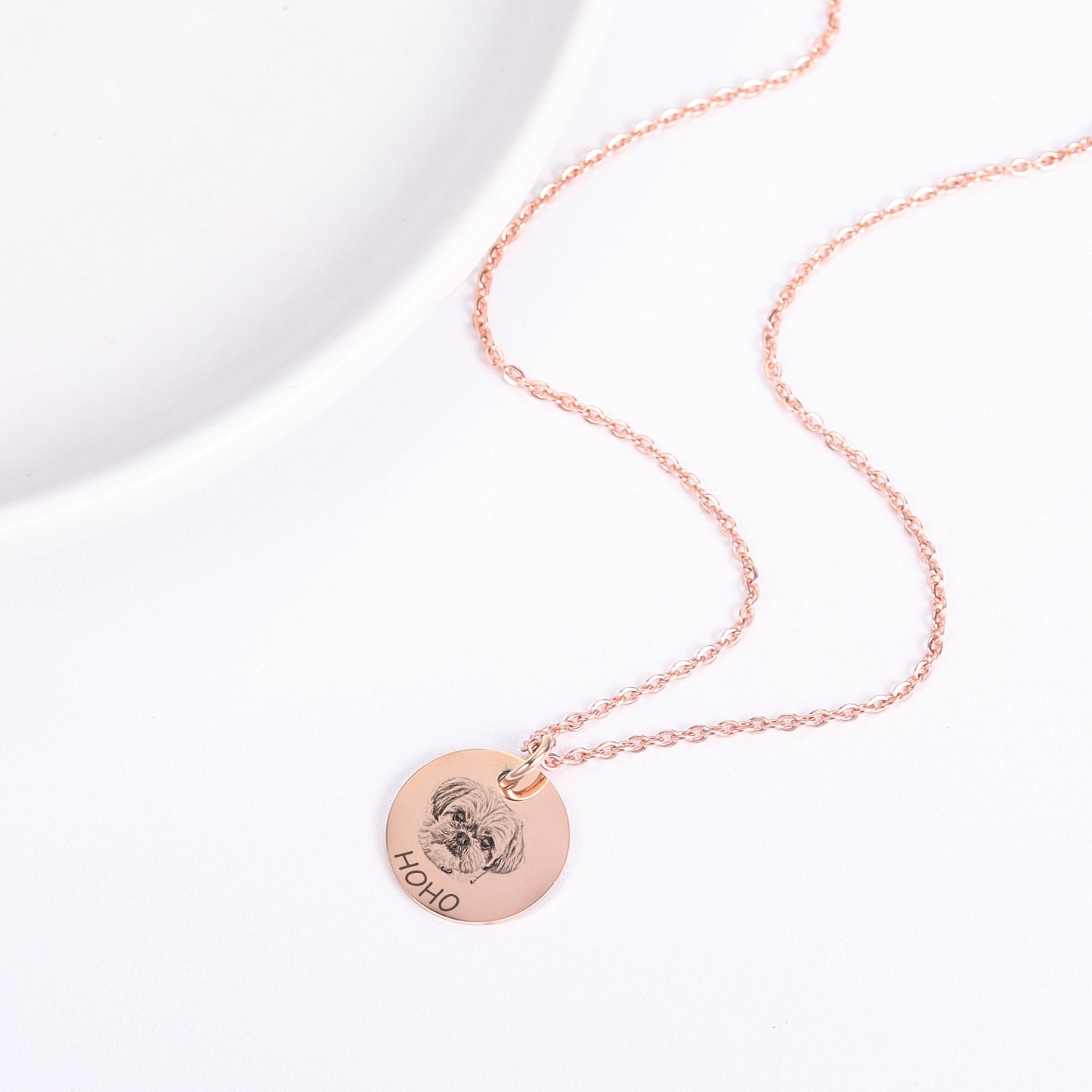 Colar Personalizado com foto do seu pet - Forever Amor®