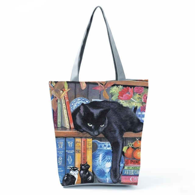 Bolsa de ombro impermeável - Amores por gatinhos®