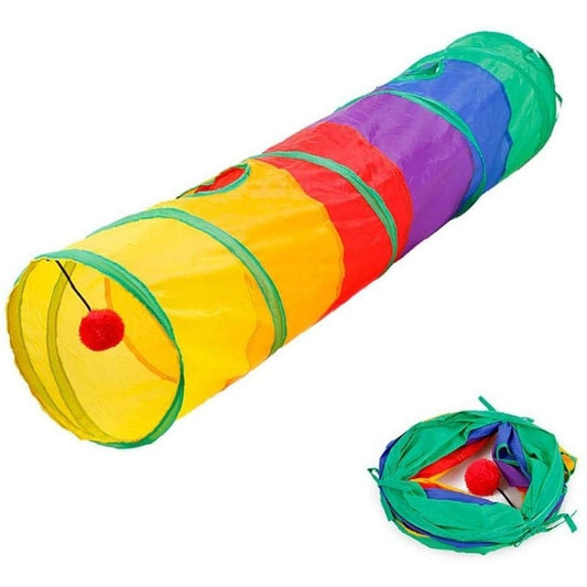 Brinquedo túnel para gatinhos - Buzzi®
