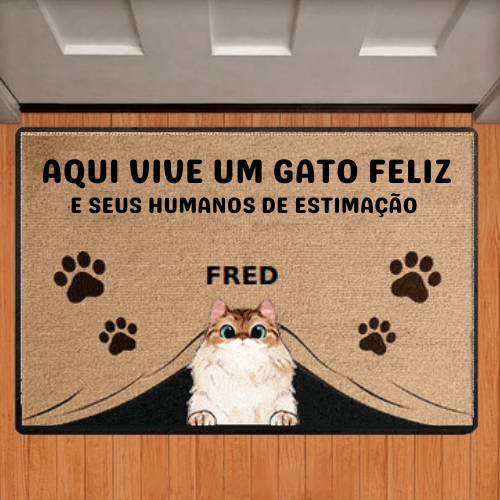 Tapete Personalizado - Amo pets