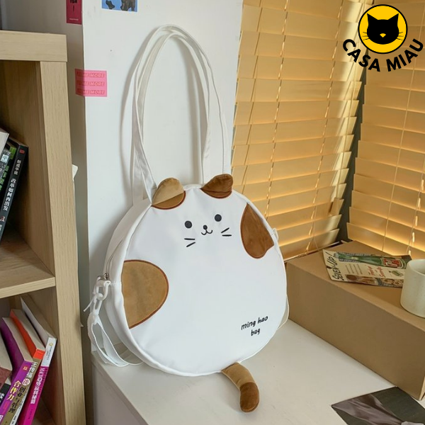 Bolsa formato de gatinho - Miaugnifica - Branca