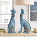 Dupla Gatinhos de decoração em resina - Elegance