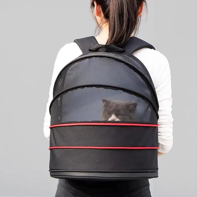 Mochila de transporte Expansível para gatinhos - Ninho