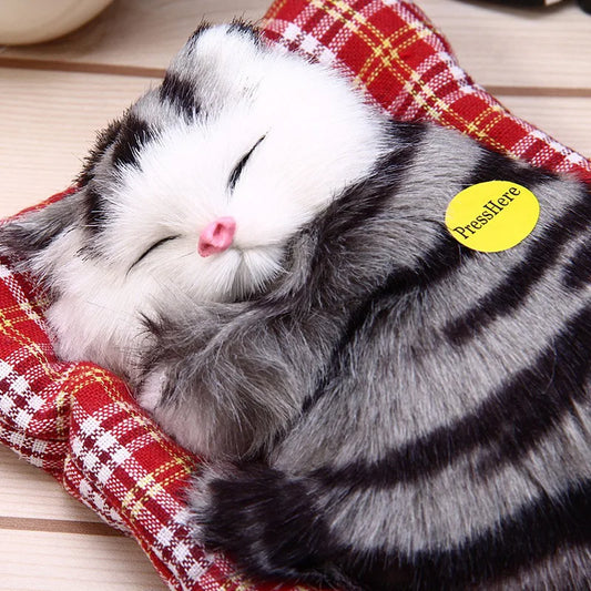 Gatinho decoração realista - Soninho