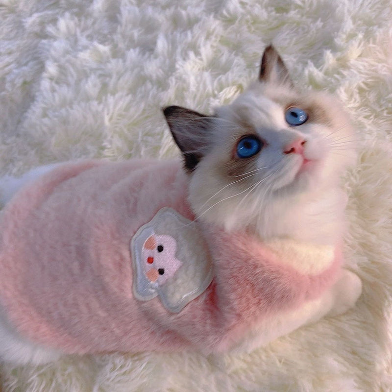 Blusa frio fofinha para gatinhos - Gigi