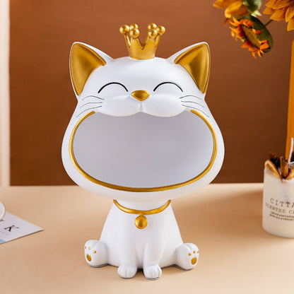 Escultura Gatinho Faminto