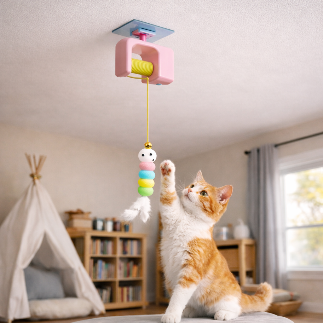 Centopuxa Automática - Brinquedo para Gatinhos