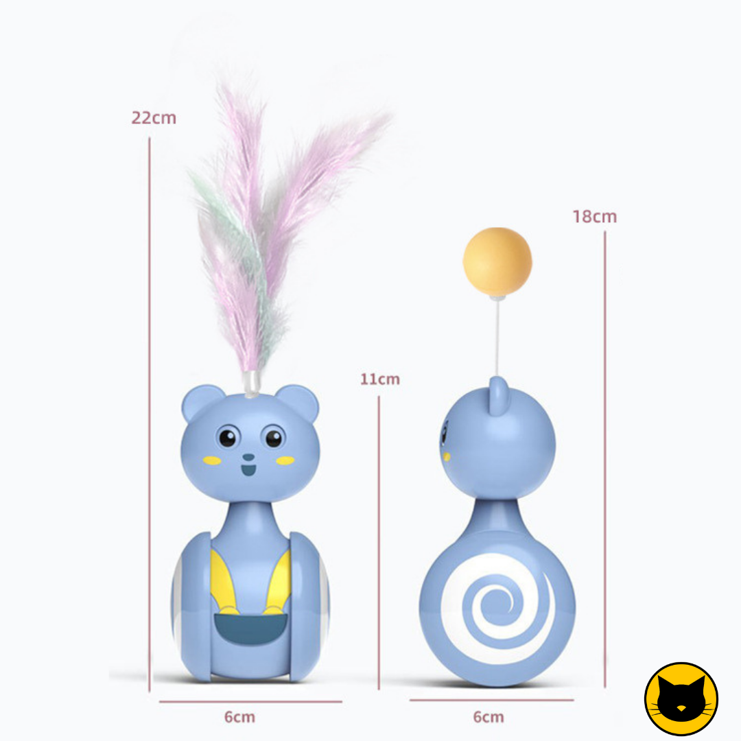Brinquedo interativo para gatinhos - Zaztrás®