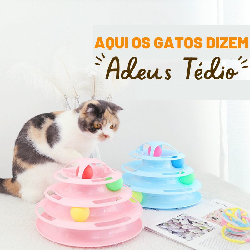 Brinquedo torre com túneis  - Faísca®