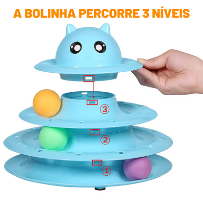 Brinquedo torre com túneis  - Faísca®