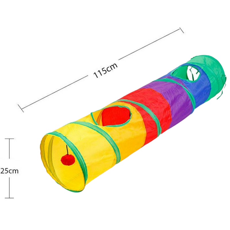 Brinquedo túnel para gatinhos - Buzzi®