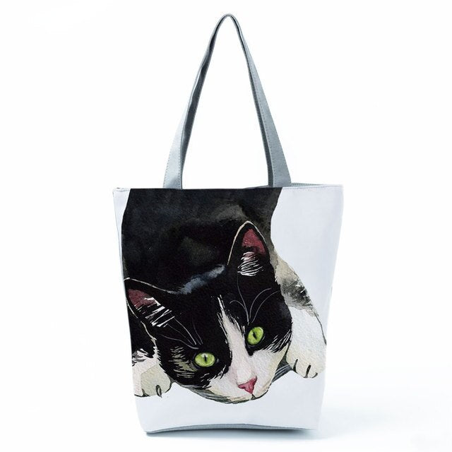 Bolsa de ombro impermeável - Amores por gatinhos®