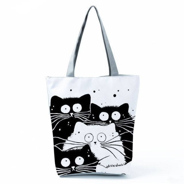 Bolsa de ombro impermeável - Amores por gatinhos®