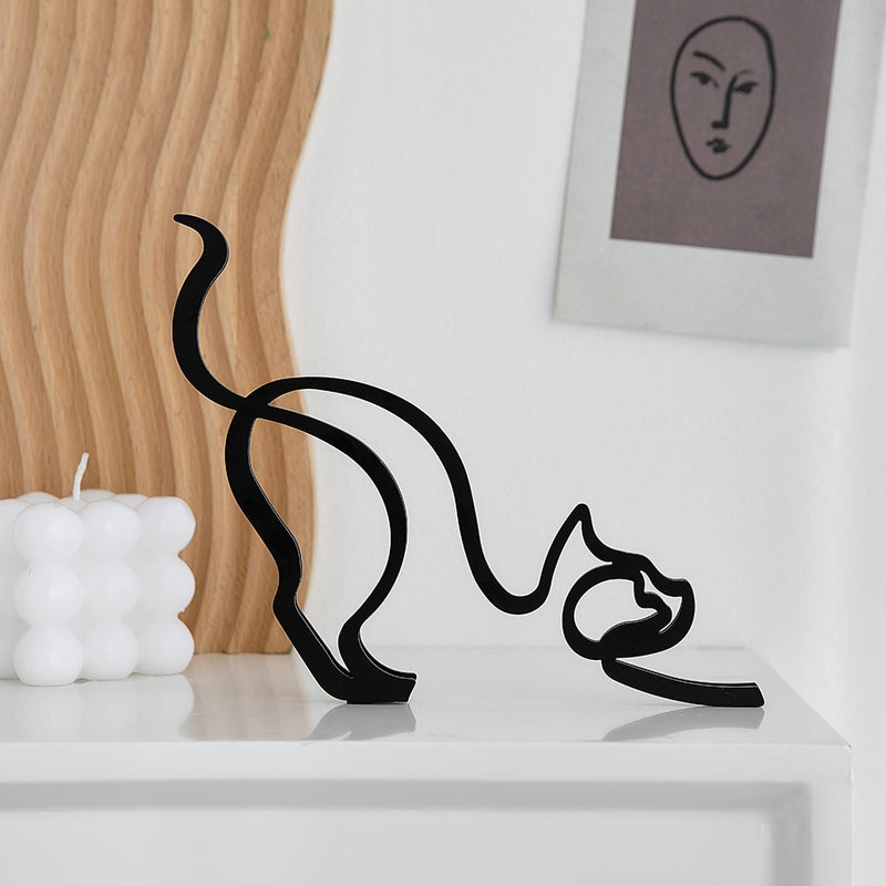 Escultura Minimalista 3D - Catito