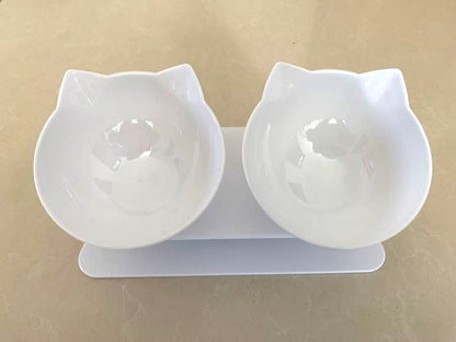Tigela para gatos ajustável e inclinável - Bidu®